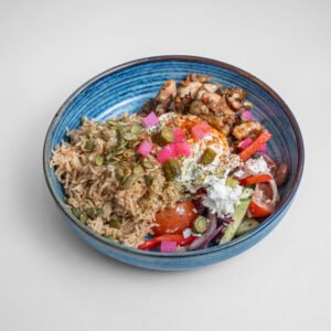 Souvlaki Rice Bowl