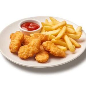 Kids Chicken & Chips || Tomato Sauce